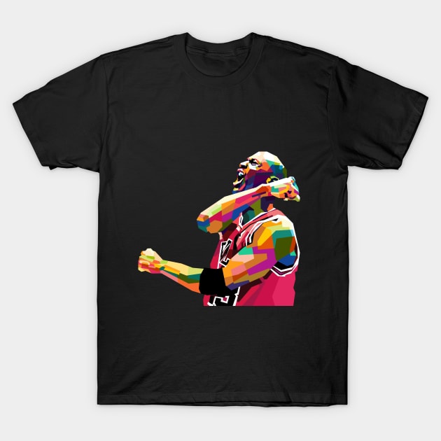 Michael Jordan WPAP T-Shirt by awangwidyatama